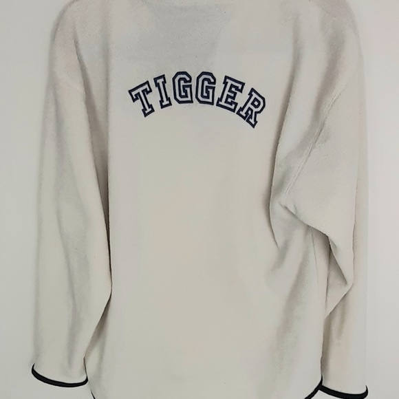Vintage 90's Tigger Embroidered Fleece Pullover - Picture 2 of 3